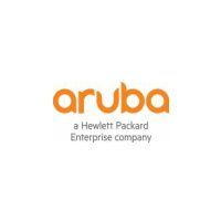 Aruba logo with orange letters on a white background