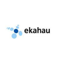 A logo of ekahau, an electronic device company.